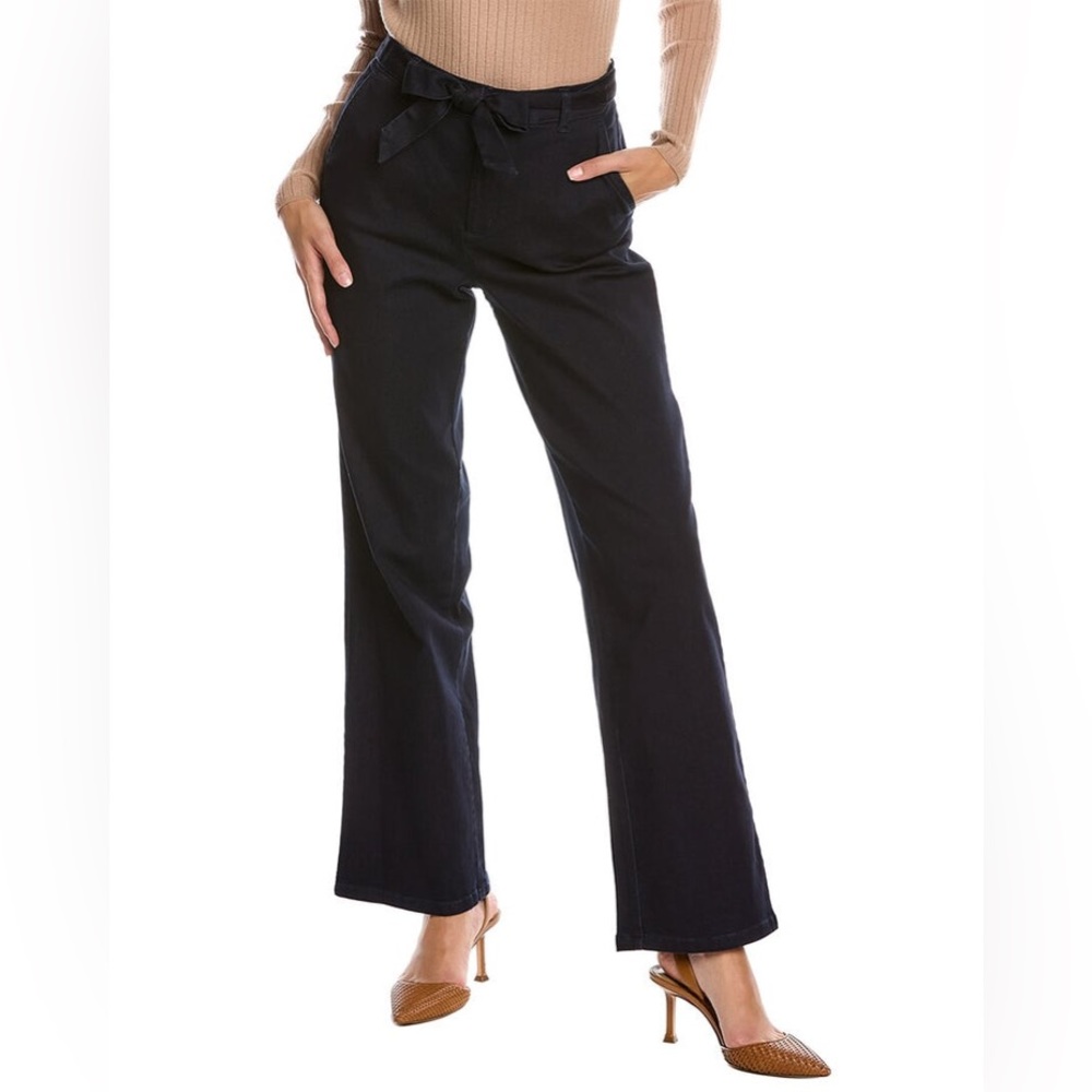 Anne Klein high-rise tie front trouser (size 2)